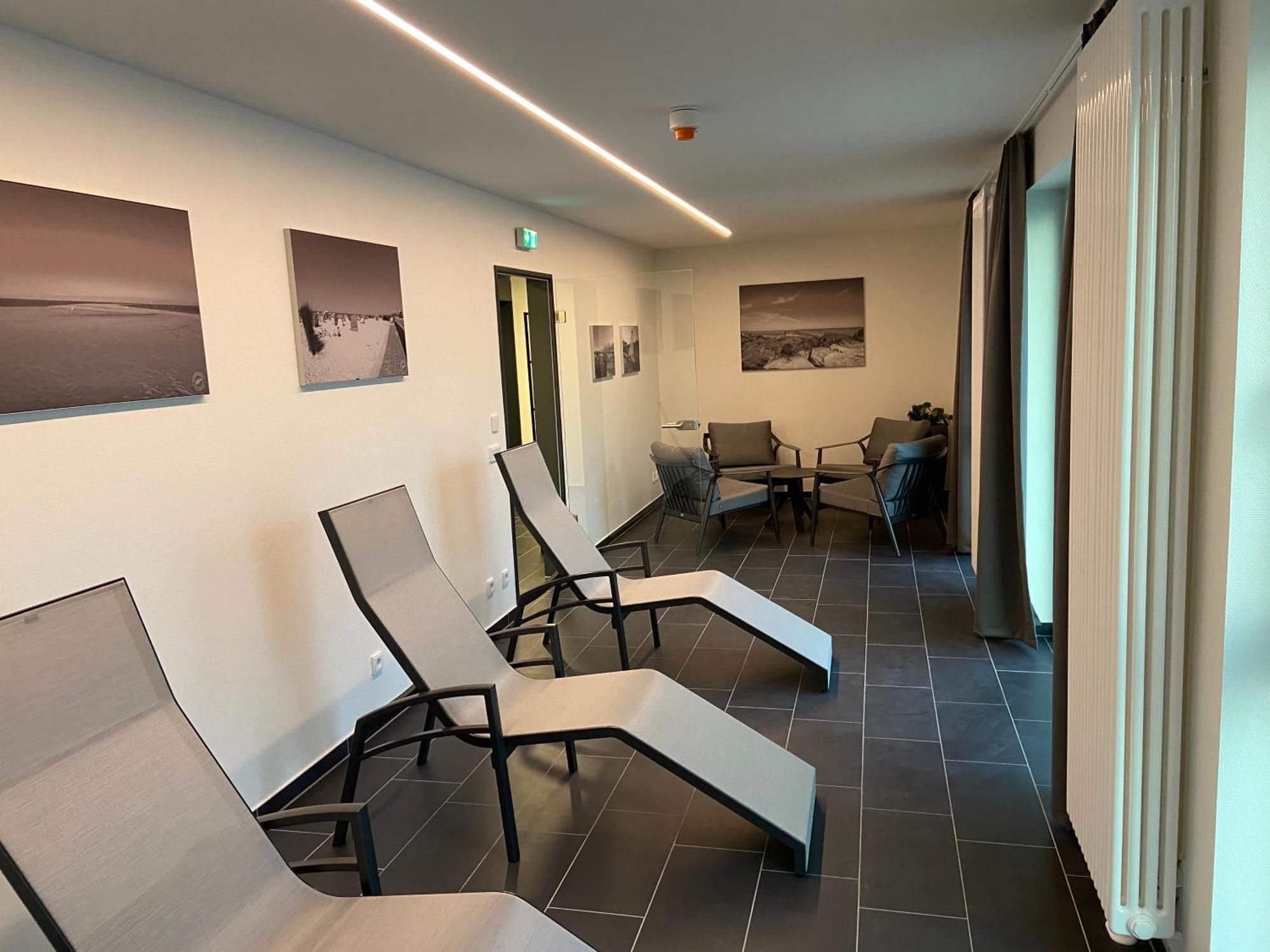 Hotelapartment Ueberwasser Mit Sauna Und Fitness Cuxhaven Exterior foto